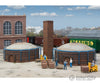 Walthers Cornerstone 4100 Brick Kilns 2-Pack -- Kit - Each 4-7/8 X 2-7/32’ 12.4 5.6Cm Structures