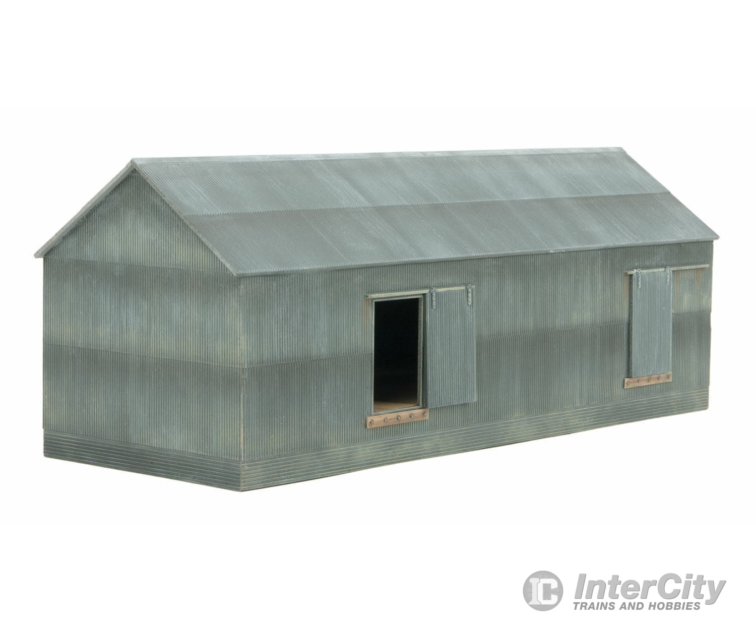 Walthers Cornerstone 4101 Brickworks Storage Building -- Kit - 9 X 4-1/4 3-1/2’ 22.5 10.6 8.7Cm