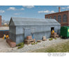 Walthers Cornerstone 4101 Brickworks Storage Building -- Kit - 9 X 4-1/4 3-1/2’ 22.5 10.6 8.7Cm