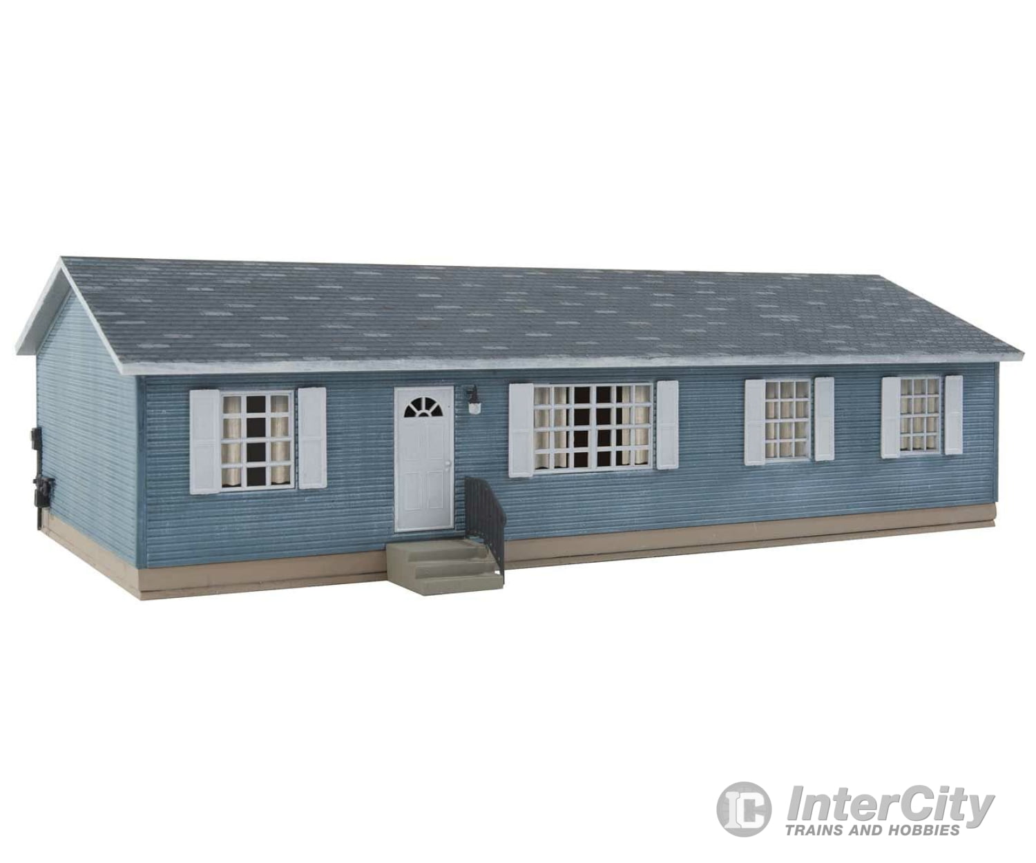 Walthers Cornerstone 4150 Modern Sectional House -- Kit - 6-7/8 X 3-5/16 2’ 17.5 8.4 5.2Cm