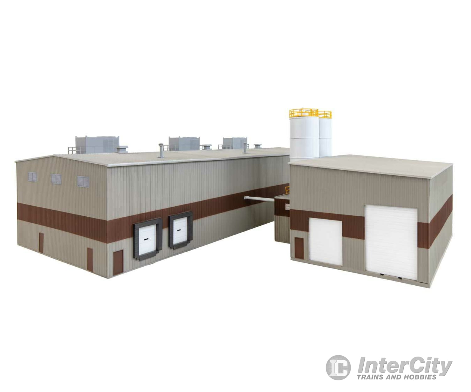 Walthers Cornerstone 4166 Chocolate Factory -- Kit Structures