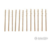 Walthers Cornerstone 4173 Intermediate Height Utility Poles (Wood) Pkg(12) -- Kit - Each 6-1/4’
