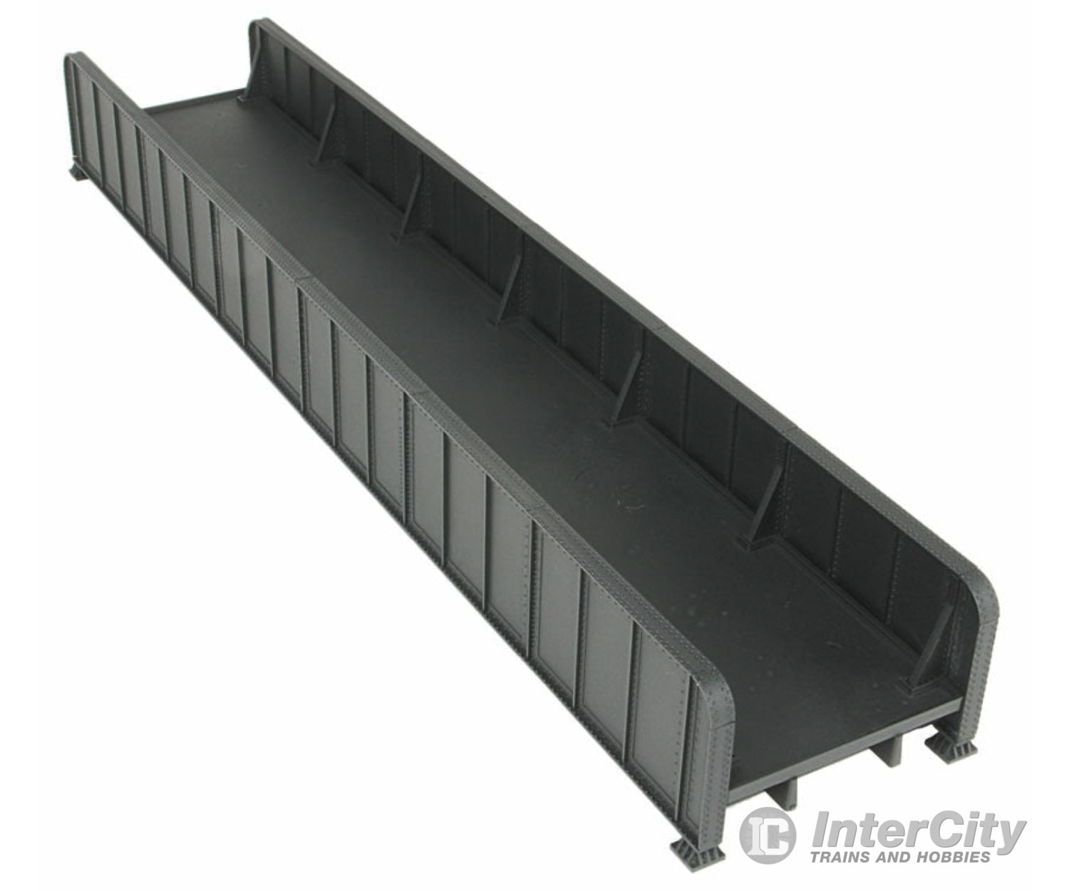Walthers Cornerstone 4503 90’ Single-Track Railroad Through Girder Bridge -- Kit - 12-1/2 X 2-3/8