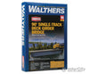 Walthers Cornerstone 4508 90’ Single-Track Railroad Deck Girder Bridge -- Kit - 12-7/16 X 1-3/16