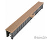 Walthers Cornerstone 4508 90’ Single-Track Railroad Deck Girder Bridge -- Kit - 12-7/16 X 1-3/16