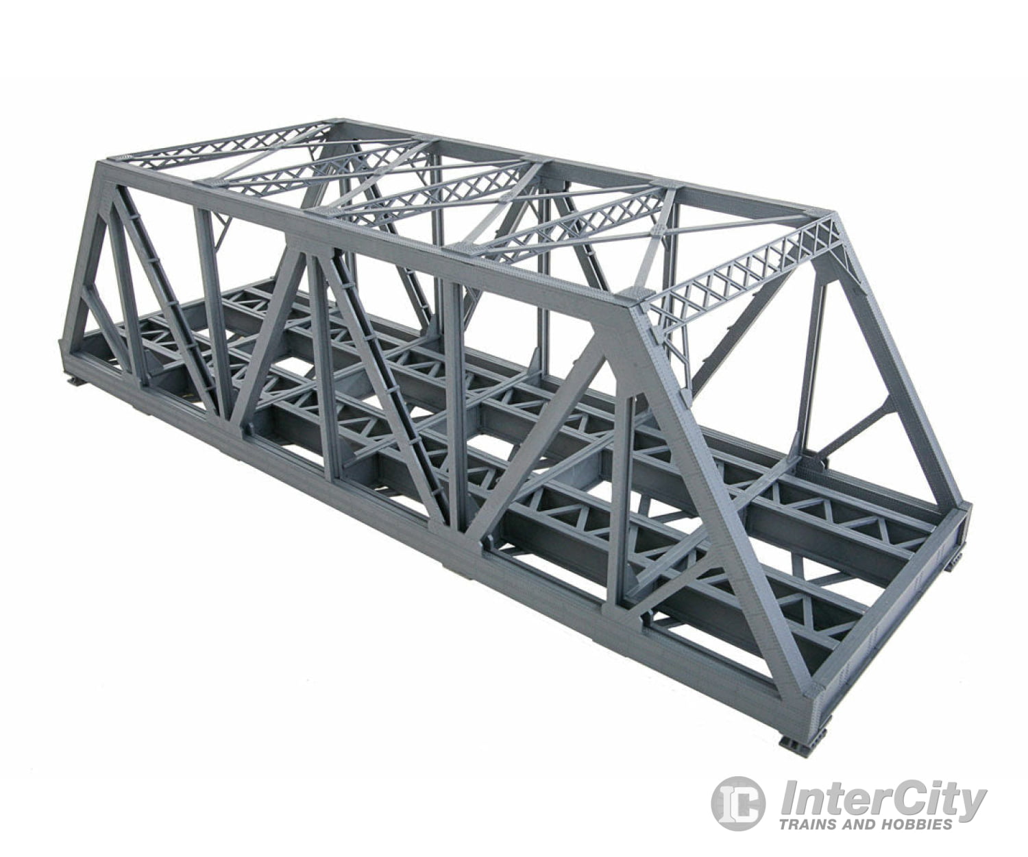 Walthers Cornerstone 4510 Modernized Double-Track Railroad Truss Bridge -- Kit - 15 X 5 4-1/2’