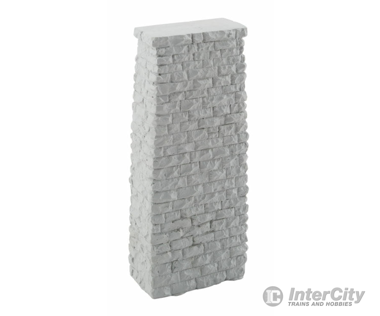 Walthers Cornerstone 4580 Single-Track Railroad Deck Bridge Stone Pier - Resin Casting --