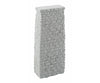 Walthers Cornerstone 4580 Single-Track Railroad Deck Bridge Stone Pier - Resin Casting --