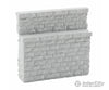 Walthers Cornerstone 4585 Single-Track Railroad Bridge Stone Abutment - Low Resin Casting --