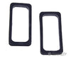 Walthers Cornerstone 977 Diaphragms -- Black Rubber - 1 Pair Detailing Parts
