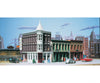 Walthers Cornerstone Ho 3029 Merchants Row Ii -- Kit - 10 X 5 25.4 12.7Cm Structures