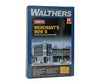 Walthers Cornerstone Ho 3029 Merchants Row Ii -- Kit - 10 X 5 25.4 12.7Cm Structures