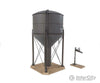 Walthers Cornerstone Ho 3043 Steel Water Tank -- Kit - 3-1/4 X 3 7 11.3 7.5 17.5 Cm Structures