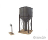 Walthers Cornerstone Ho 3043 Steel Water Tank -- Kit - 3-1/4 X 3 7 11.3 7.5 17.5 Cm Structures