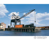 Walthers Cornerstone Ho 3067 Pier & Traveling Crane -- Kit - Pier: 12-5/8 X 5-3/4 1-1/2; Crane: 4