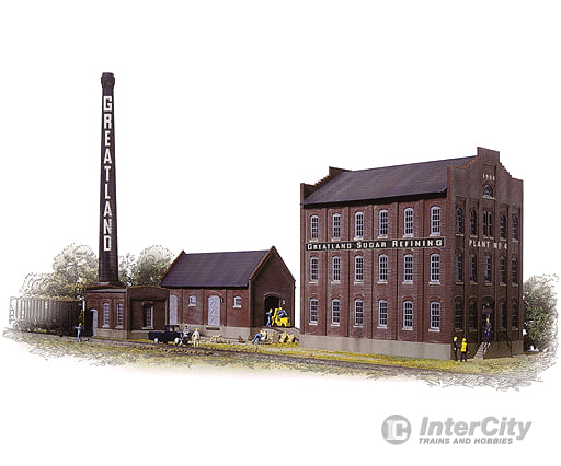 Walthers Cornerstone Ho 3092 Greatland Sugar Refining -- Kit Structures