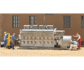Walthers Cornerstone Ho 3119 Emd 567 Prime Mover -- Kit Scenery Details