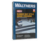Walthers Cornerstone Ho 3137 Rubber Mat Style Grade Crossing -- Kit Roads & Streets