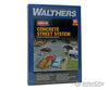 Walthers Cornerstone Ho 3138 Concrete Street System -- Kit - Complete Set Roads & Streets
