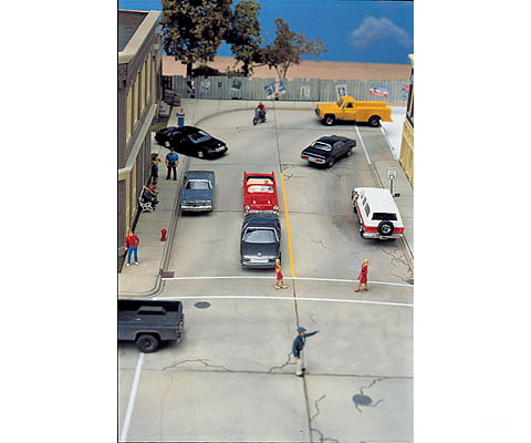 Walthers Cornerstone Ho 3138 Concrete Street System -- Kit - Complete Set Roads & Streets