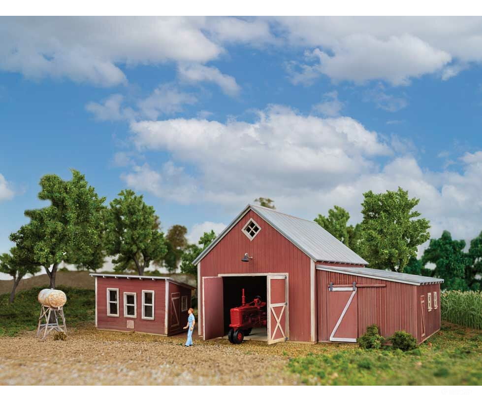 Walthers Cornerstone Ho 3346 Chicken Coop And Sheds -- Kit Structures