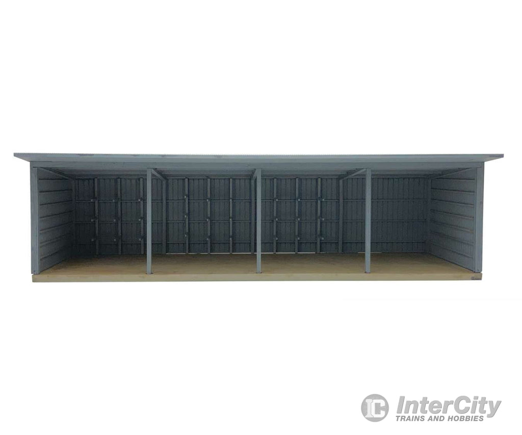 Walthers Cornerstone Ho 3347 Machinery Storage Shed -- Kit - 9-3/4 X 4-1/2 2-3/4 24.8 11.4 7Cm