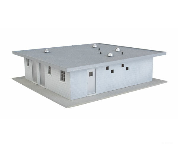 Walthers Cornerstone Ho 3478 Skyview Drive-In Theater -- Kit - Screen Holds Most 7 Tablets (7-7/8 X