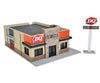 Walthers Cornerstone Ho 3485 Dq Grill & Chill(R) -- Kit - 7-1/4 X 5-3/8 2-3/4 18.4 13.6 6.9Cm