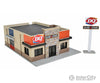 Walthers Cornerstone Ho 3485 Dq Grill & Chill(R) -- Kit - 7-1/4 X 5-3/8 2-3/4 18.4 13.6 6.9Cm