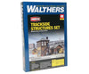 Walthers Cornerstone Ho 3530 Trackside Structures Set -- Kit