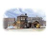 Walthers Cornerstone Ho 3530 Trackside Structures Set -- Kit