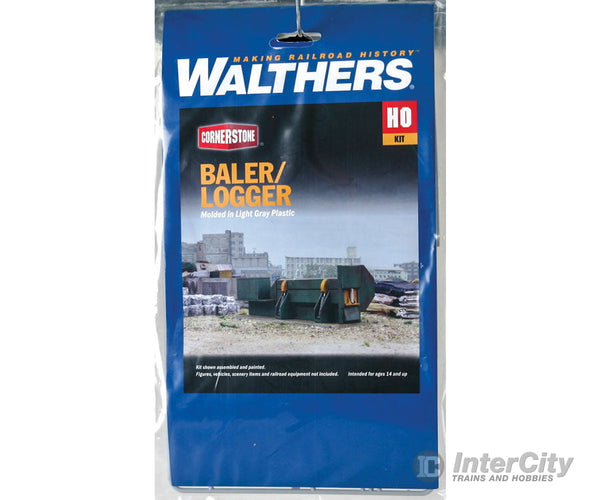 Walthers Cornerstone Ho 3631 Baler-Logger -- Kit - 4-5/8 X 1-3/8 1-1/4 11.7 3.4 3.1Cm Structures