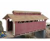 Walthers Cornerstone Ho 3652 Willow Glen Covered Bridge -- Kit - 8-1/2 X 3-1/2 21.2 8.7 8.7Cm (At