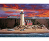Walthers Cornerstone Ho 3663 Rocky Point Lighthouse -- Kit - 3 X 8-1/8 8-7/8 7.5 20.3 22.8Cm