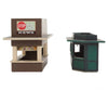 Walthers Cornerstone Ho 3773 Newsstands -- Kit Pkg(2) Structures