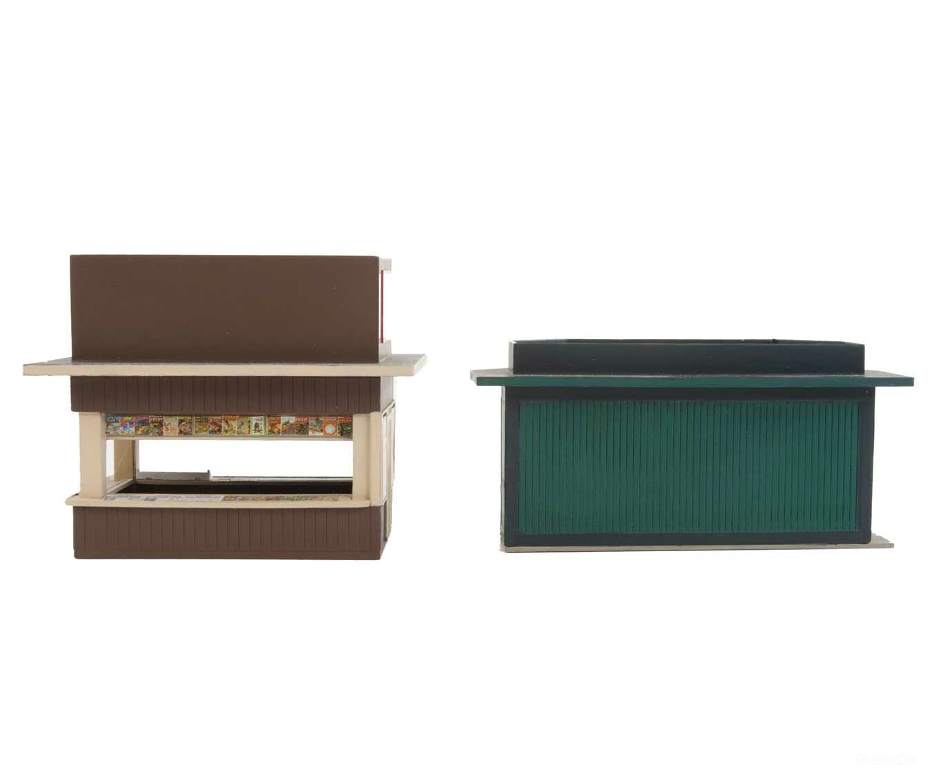 Walthers Cornerstone Ho 3773 Newsstands -- Kit Pkg(2) Structures