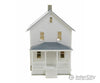 Walthers Cornerstone Ho 3786 Two-Story Frame House -- Kit - 5 X 2-1/2 4-1/16 12.7 6.3 10.3Cm