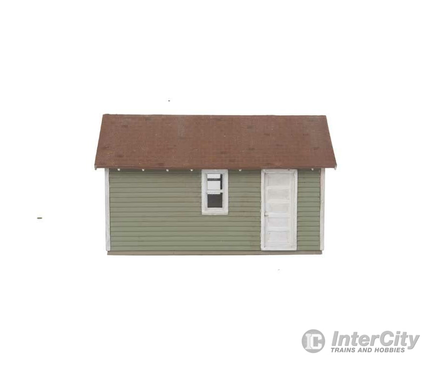 Walthers Cornerstone Ho 3796 Single-Car Garage Pkg(2) -- Kit - Each: 2-5/8 X 1-5/8 1-11/16 6.6 4