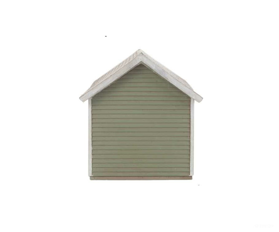 Walthers Cornerstone Ho 3796 Single-Car Garage Pkg(2) -- Kit - Each: 2-5/8 X 1-5/8 1-11/16 6.6 4