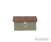 Walthers Cornerstone Ho 3796 Single-Car Garage Pkg(2) -- Kit - Each: 2-5/8 X 1-5/8 1-11/16 6.6 4