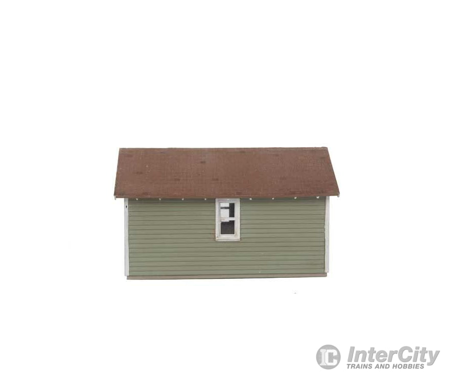 Walthers Cornerstone Ho 3796 Single-Car Garage Pkg(2) -- Kit - Each: 2-5/8 X 1-5/8 1-11/16 6.6 4