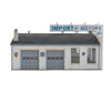 Walthers Cornerstone Ho 4023 Import Motors -- Kit - 7-1/4 X 5-3/8 3-7/8 18.4 13.6 9.4Cm Structures