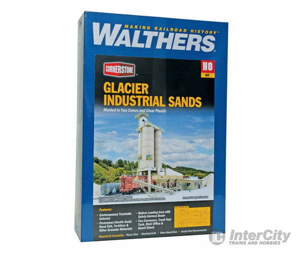 Walthers Cornerstone Ho 4035 Glacier Industrial Sands -- Kit Structures