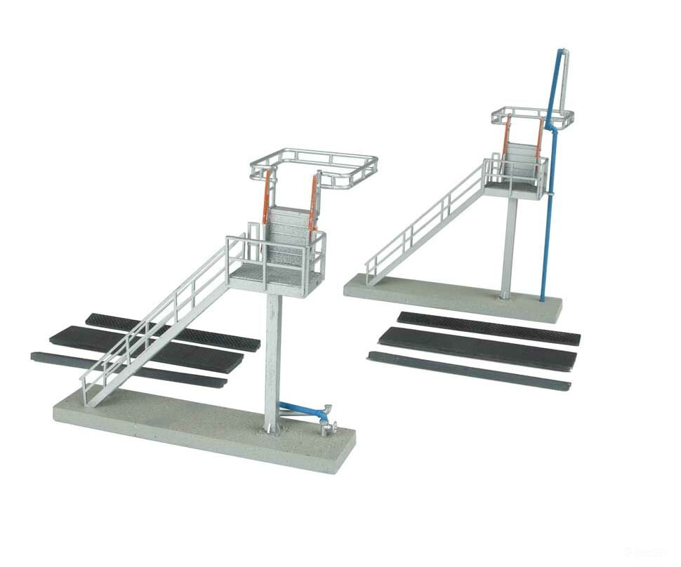 Walthers Cornerstone Ho 4037 Modern Loading Racks Pkg(4) -- Kit - Each 3-1/8 X 1-11/16 4 7.9 4.2