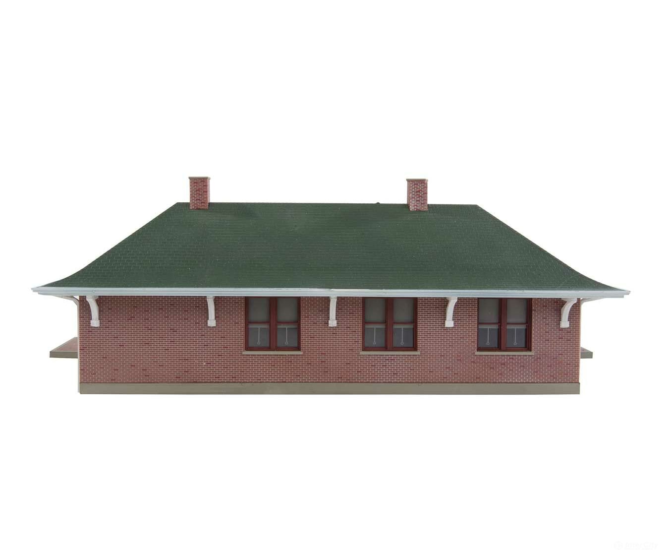 Walthers Cornerstone Ho 4054 Pella Depot -- Kit - 12 X 5 3-1/2 30 12.7 8.8Cm Structures