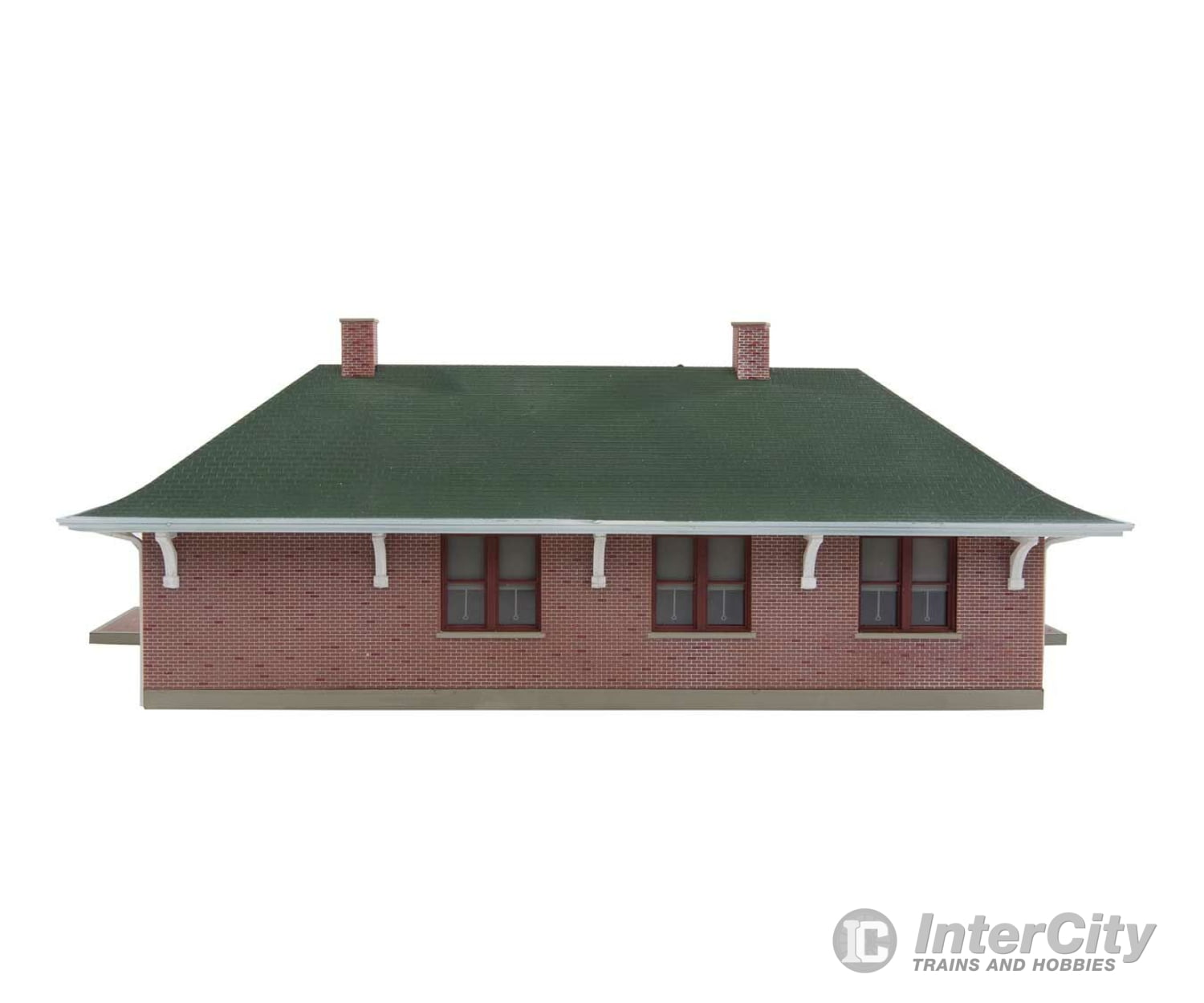 Walthers Cornerstone Ho 4054 Pella Depot -- Kit - 12 X 5 3-1/2 30 12.7 8.8Cm Structures