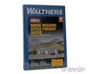 Walthers Cornerstone Ho 4056 Brick Mission-Style Santa Fe Freight House -- Kit - 9-1/2 X 6-1/2 2-1/2