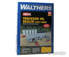 Walthers Cornerstone Ho 4059 Trackside Oil Dealer With Storage Tanks -- Kit Structures