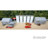 Walthers Cornerstone Ho 4059 Trackside Oil Dealer With Storage Tanks -- Kit Structures