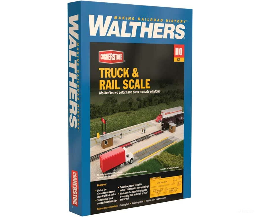 Walthers Cornerstone Ho 4068 Truck & Rail Scale -- Kit Structures
